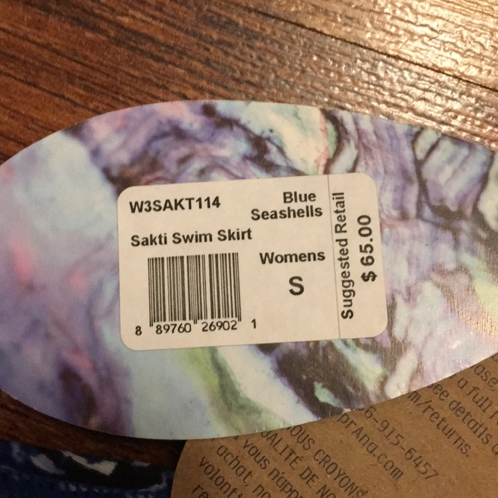 Prana Sakti Swim Skirt - Picture 5 of 9